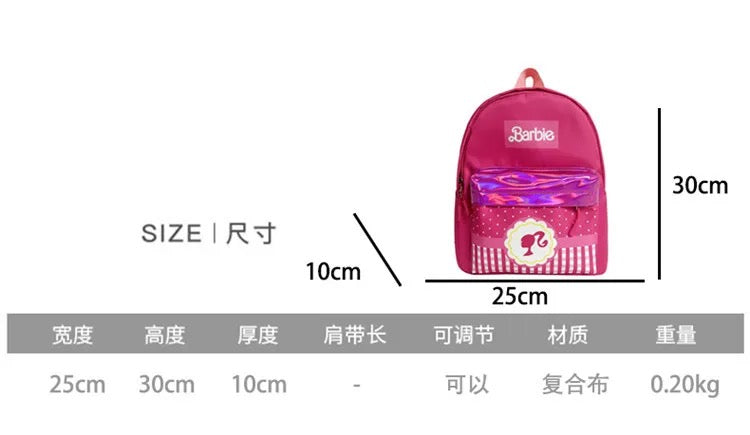 Barbie Backpack | Ship Direct