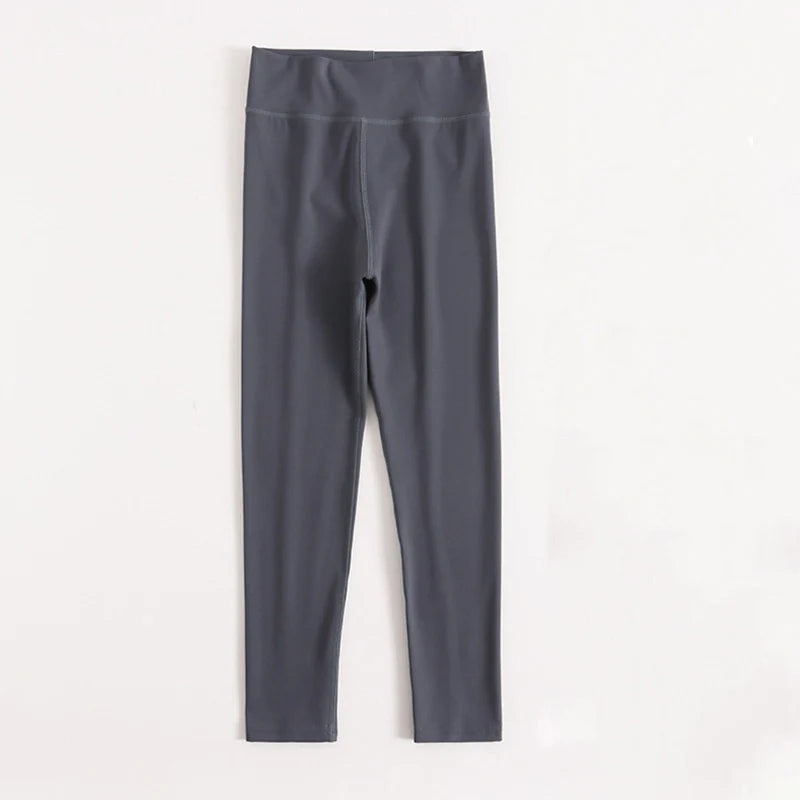High-Waisted Yoga Pants (Charcoal)| PreOrder