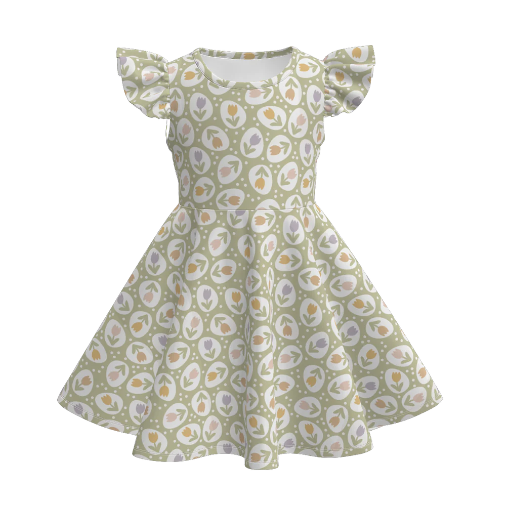Easter Themed Twirl Dress | Preorder