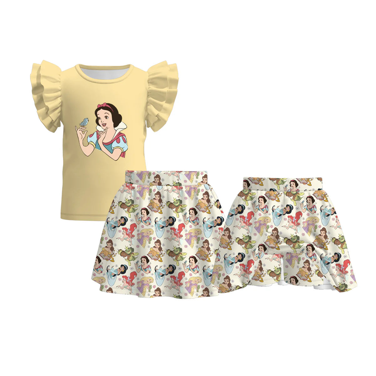 The Princess Summer Culotte Suit (4) | Preorder
