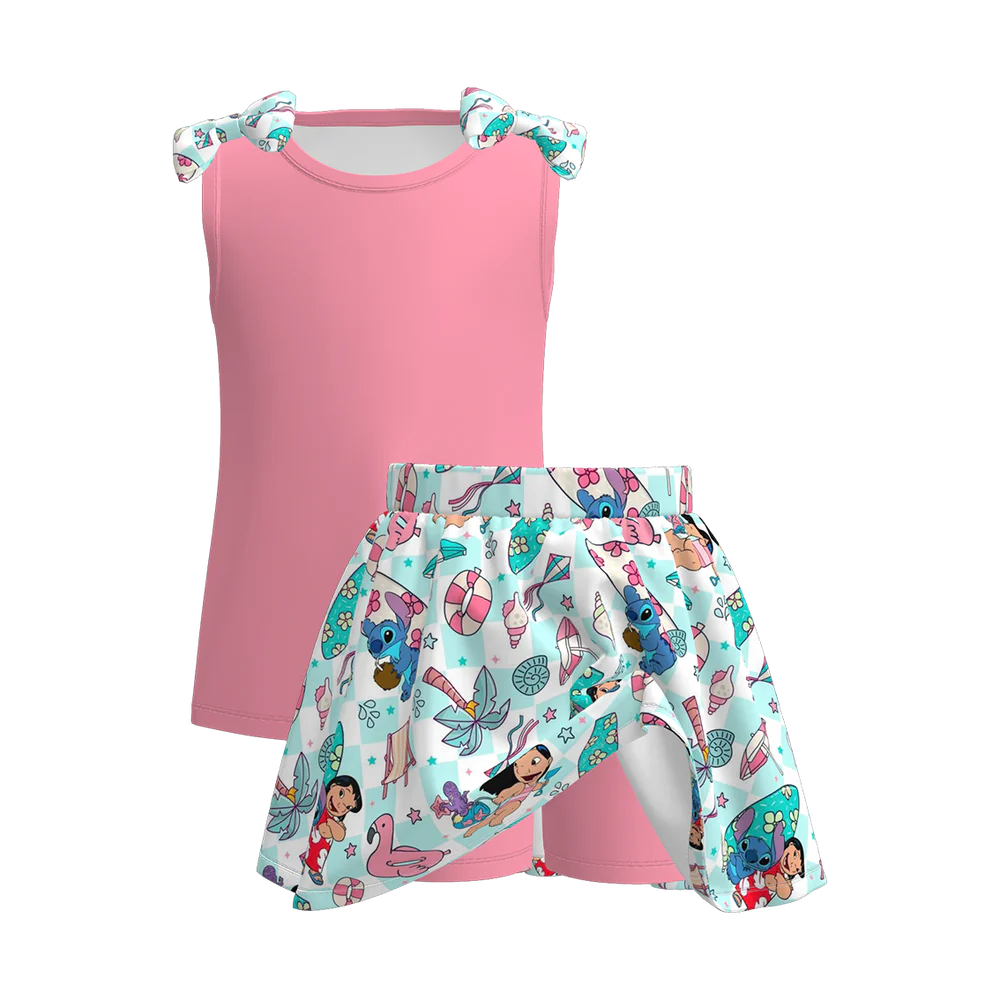 Summer Culottes Print Tank Set| Preorder