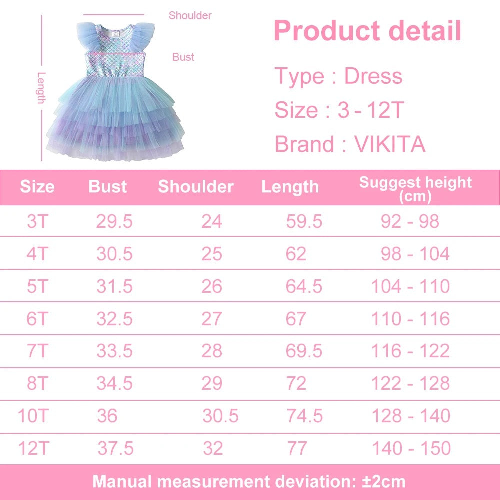 Mermaid Tule Dress