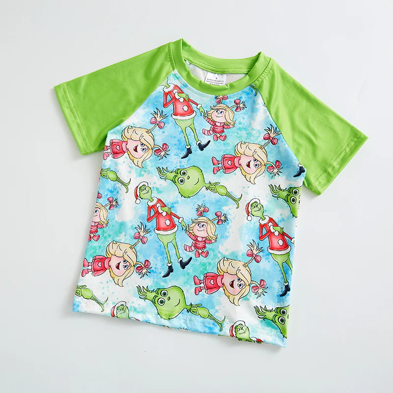 Mr. Grinch and Cindy Lou-Who Tee | Preorder