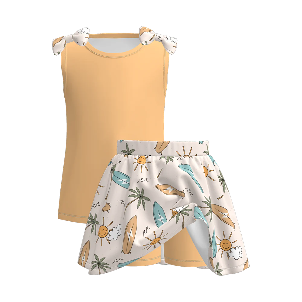 Summer Culottes Print Tank Set| Preorder