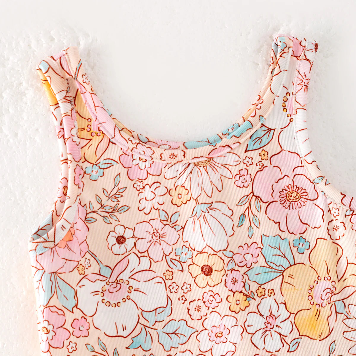 Flower Print Twill Set (2)| Preorder