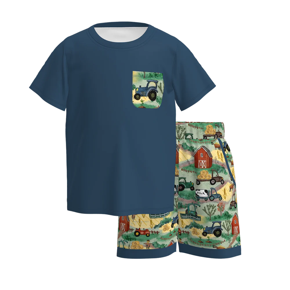 Boys summer Short Set | Preorder