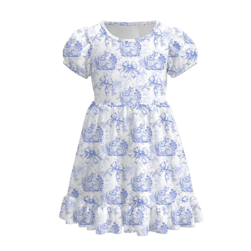 Easter Print Twirl Dress | Preorder