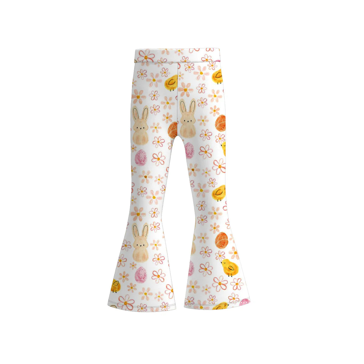 Easter Print Bell Bottoms | Preorder