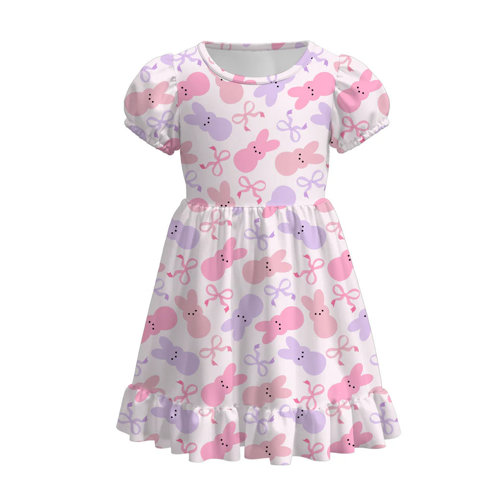 Easter Print Twirl Dress | Preorder