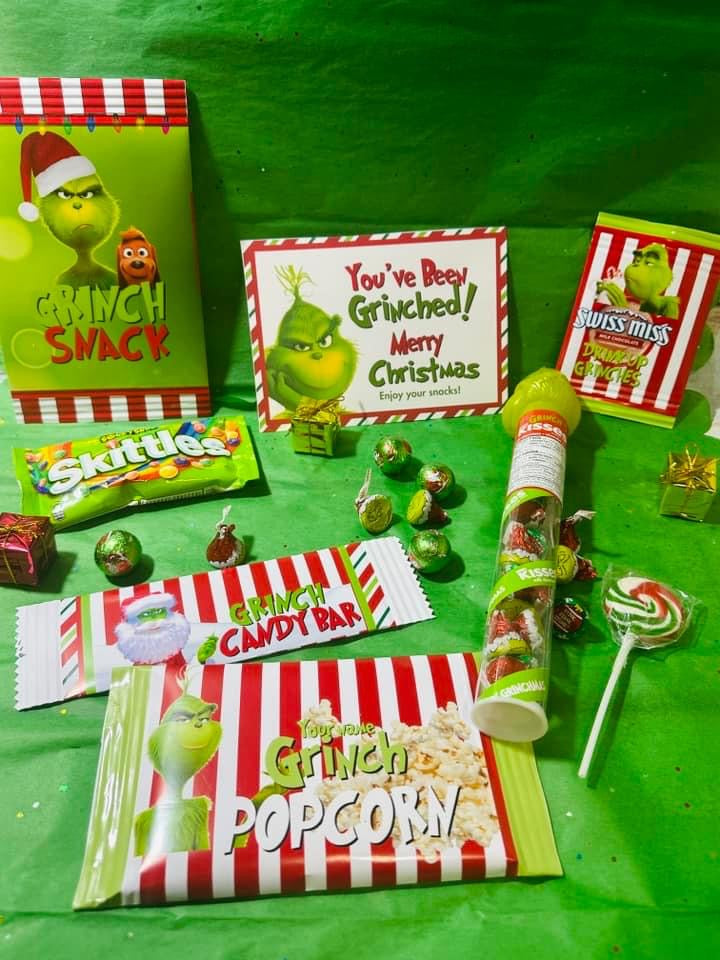 Grinch Snack Box | Local Preorder