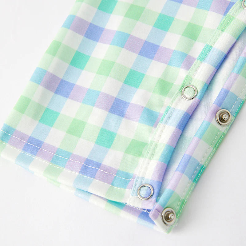 Embroidered Easter Smocked Boys Romper | Preorder