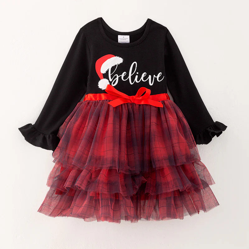 Believe Tulle Dress | Stock