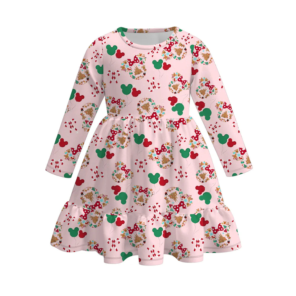 CHRISTMAS TWIRL DRESS | Preorder