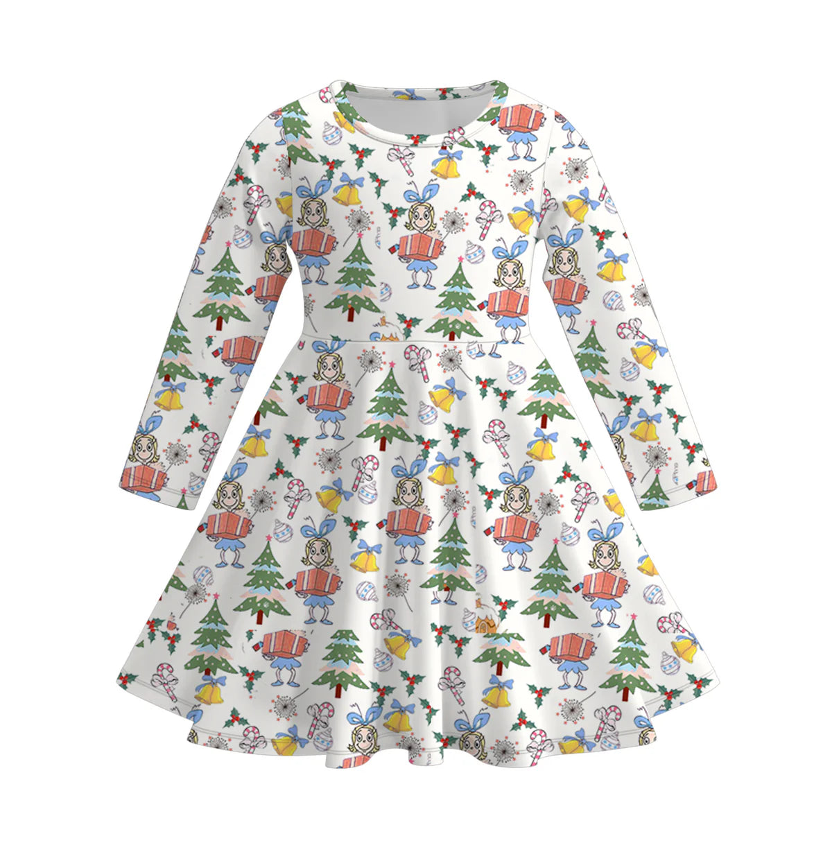 The Grinch Collection Twirl Dress | Preorder