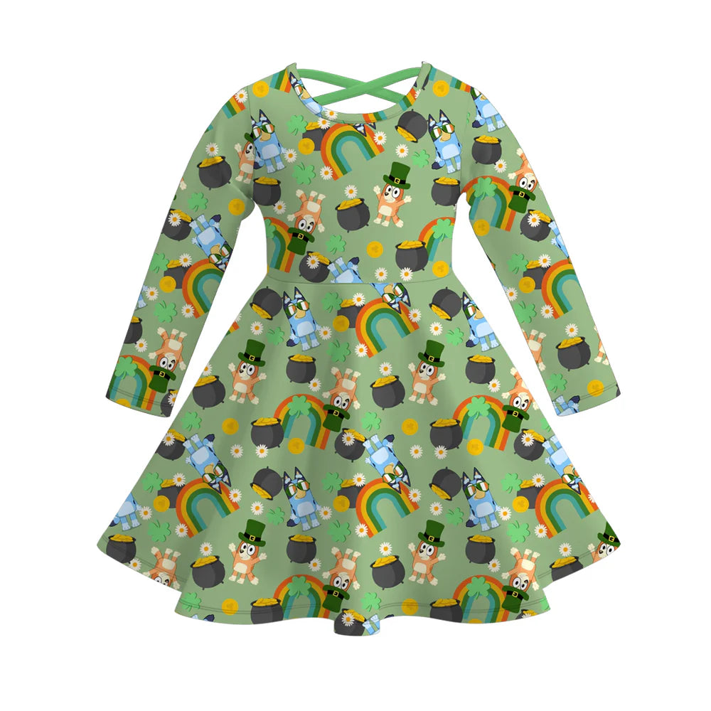 St. Paddy’s Day Twirl Dress | Preorder