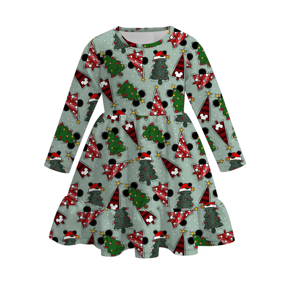 CHRISTMAS TWIRL DRESS | Preorder