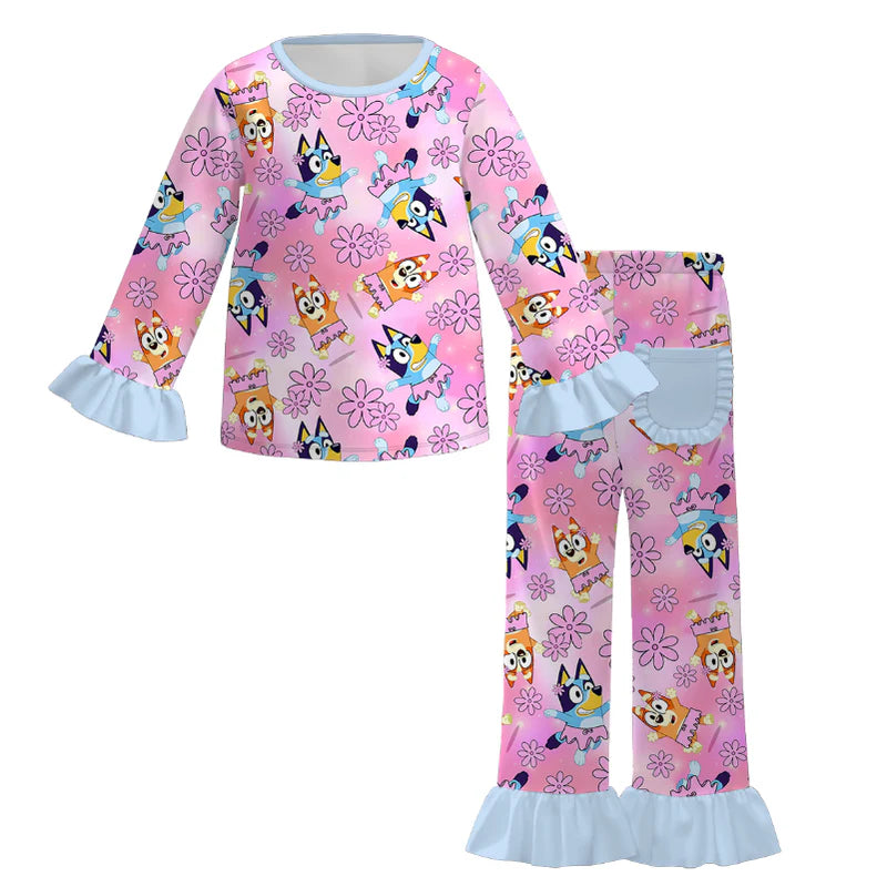 Girls Character Love Day Print PJs | Preorder