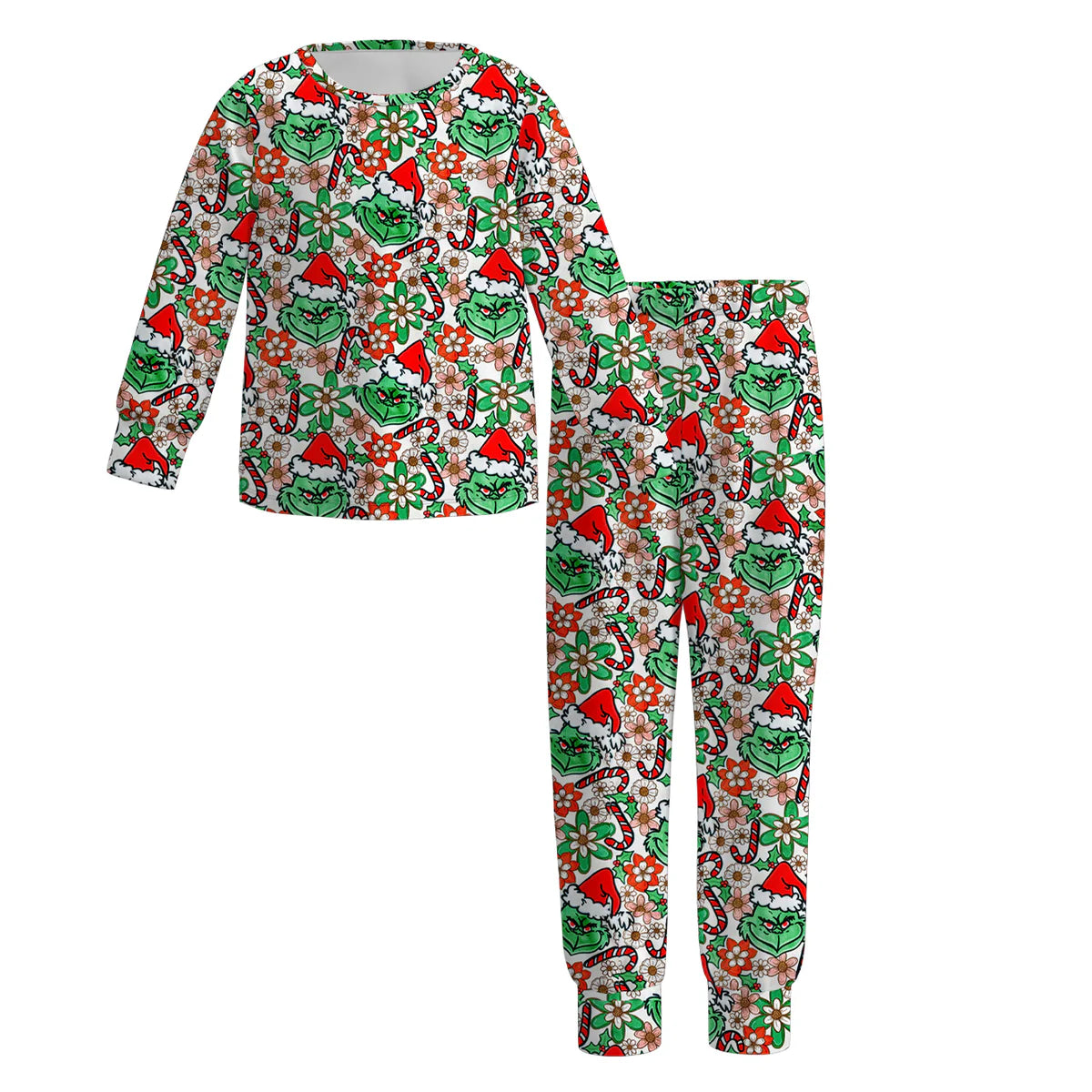 Santa Grinch Pjs| Preorder