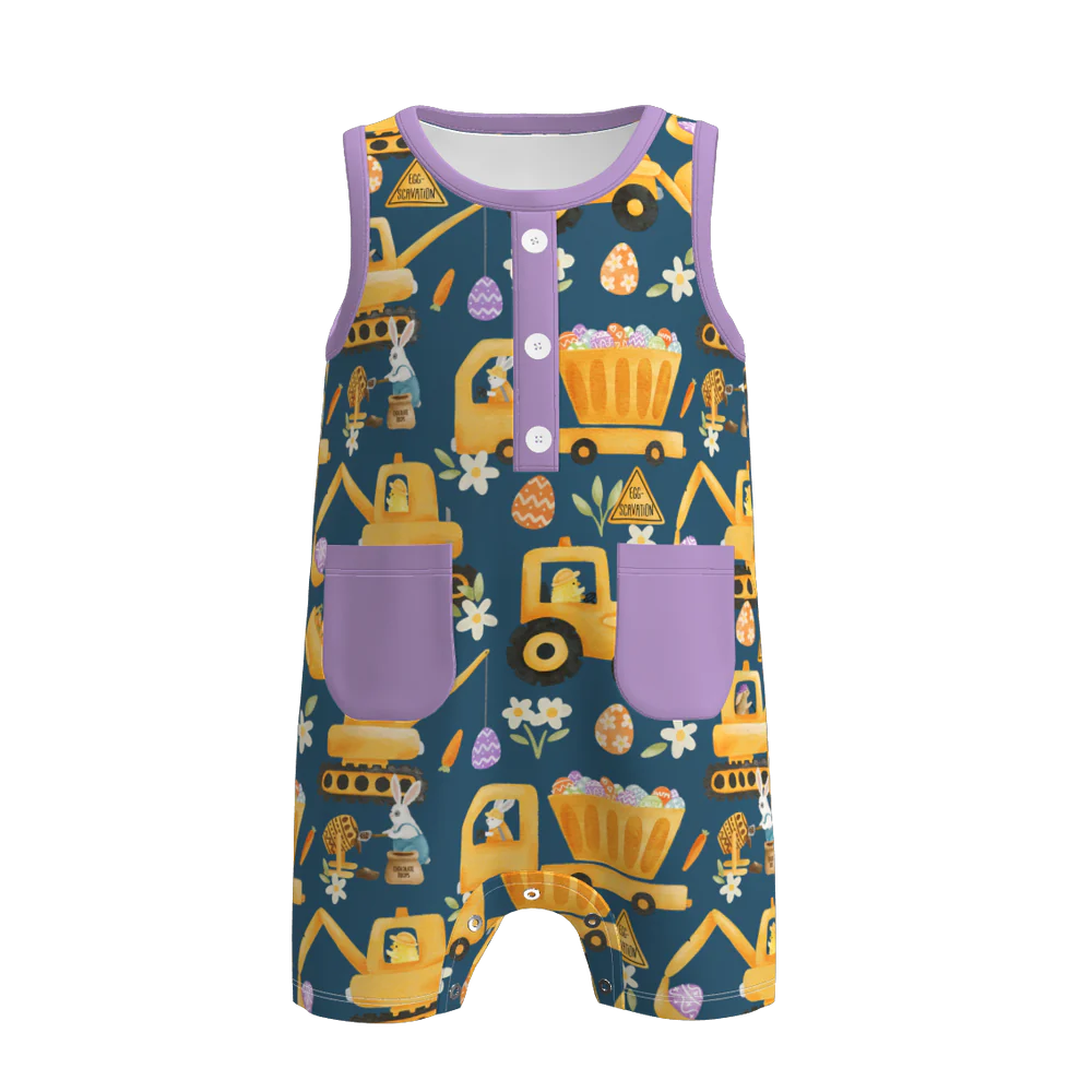 Spring Boy Romper | Preorder