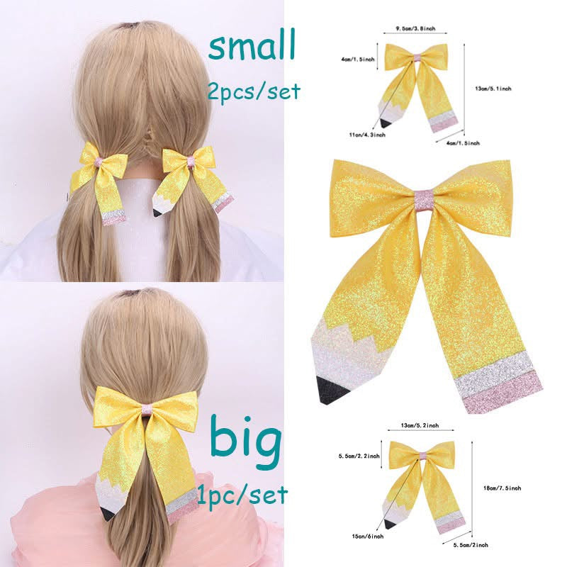 Pencil Hair Bow | PRE ORDER