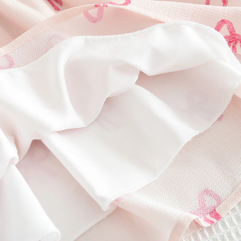The Pretty Pink Bow Dress | Preorder