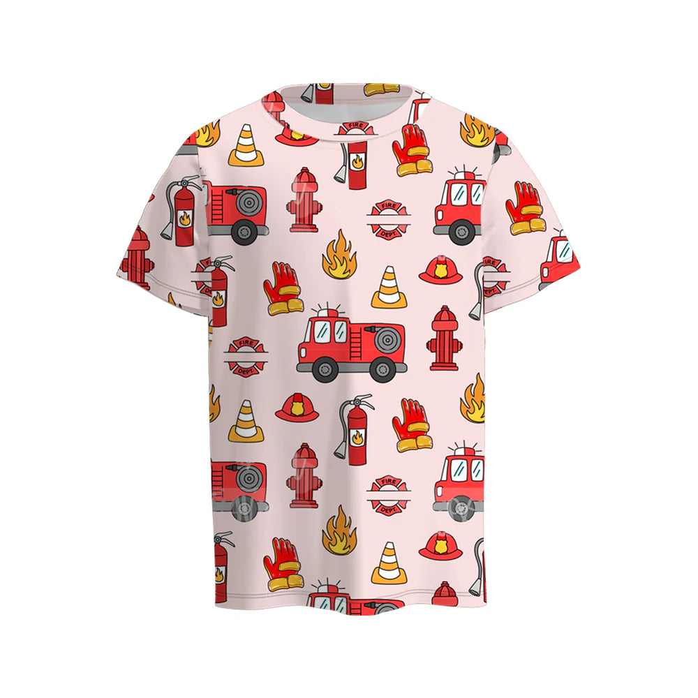 Fire Truck Themed Tee | Preorder |