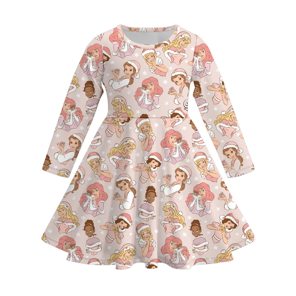 Christmas Themed Twirl Dress | Preorder