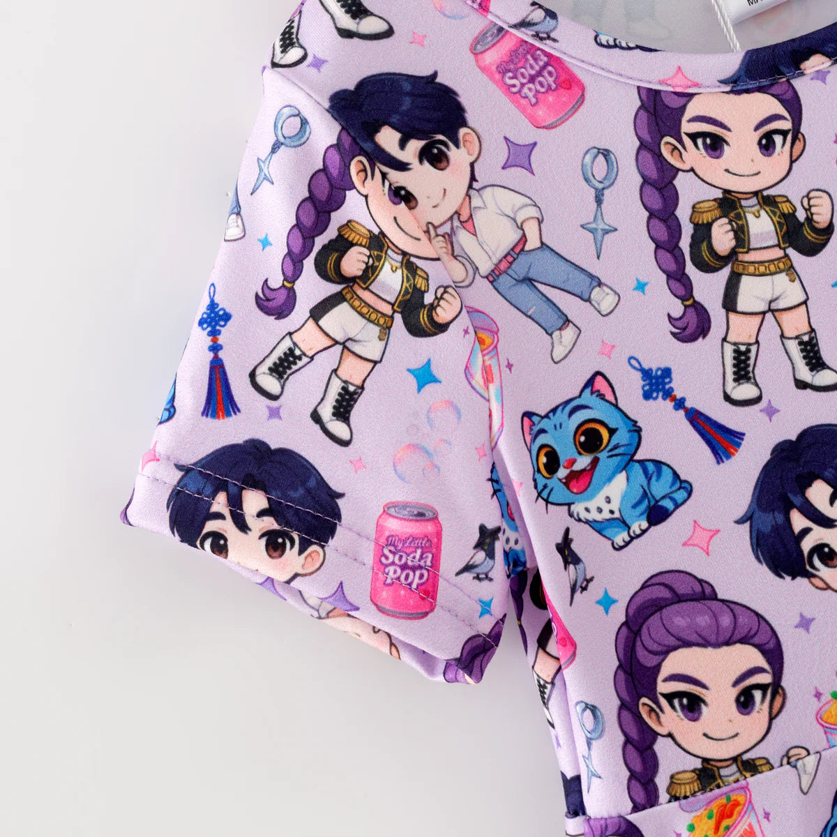 Character Print Twirl Dress | Preorder