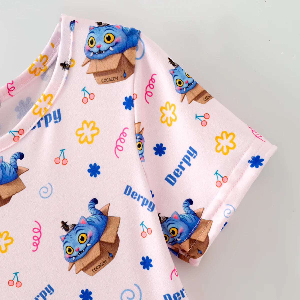 Character Print Twirl Dress | Preorder