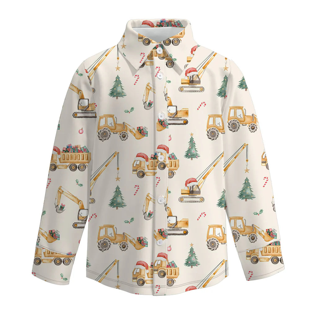 Christmas Themed Dress Shirt | Preorder