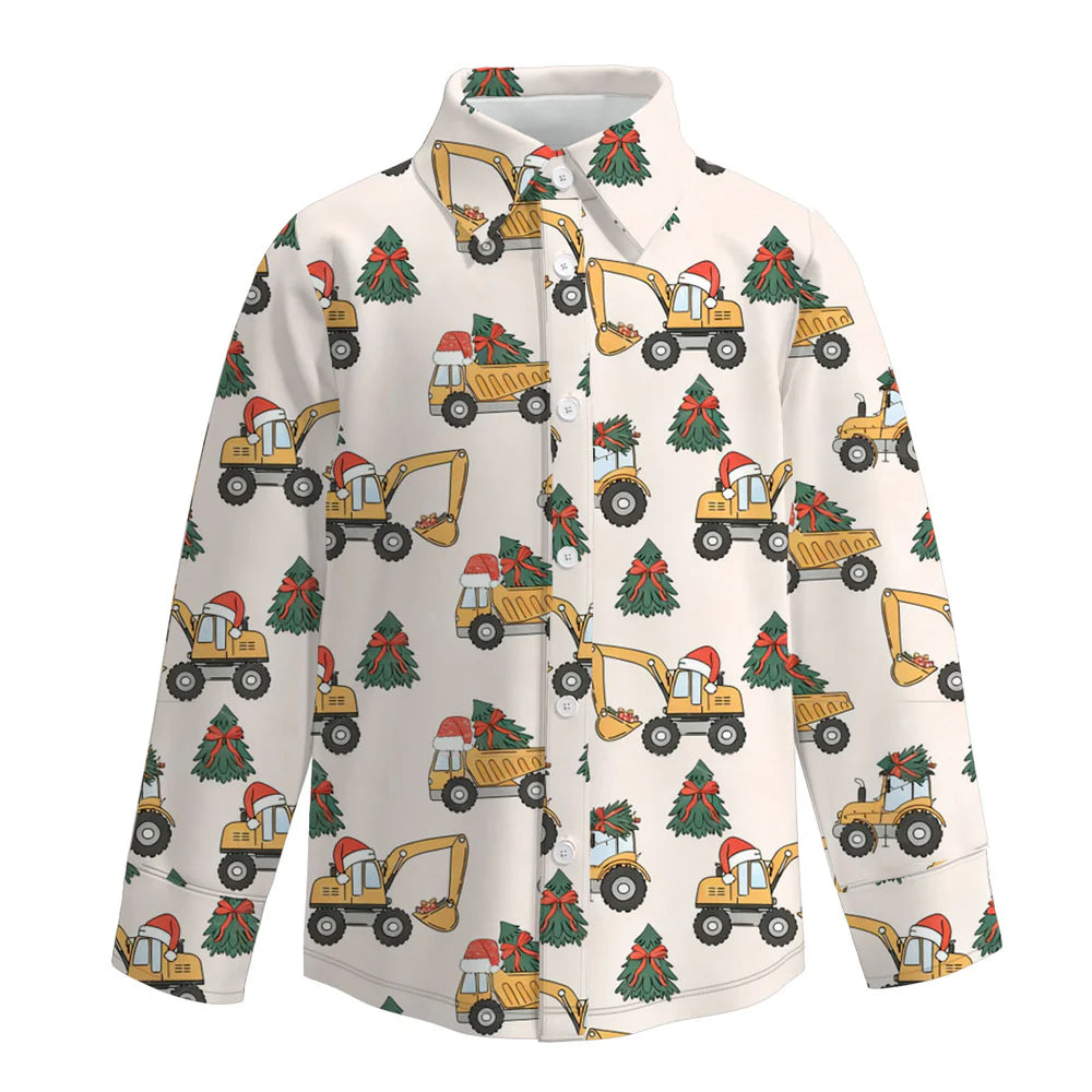 Christmas Themed Dress Shirt | Preorder
