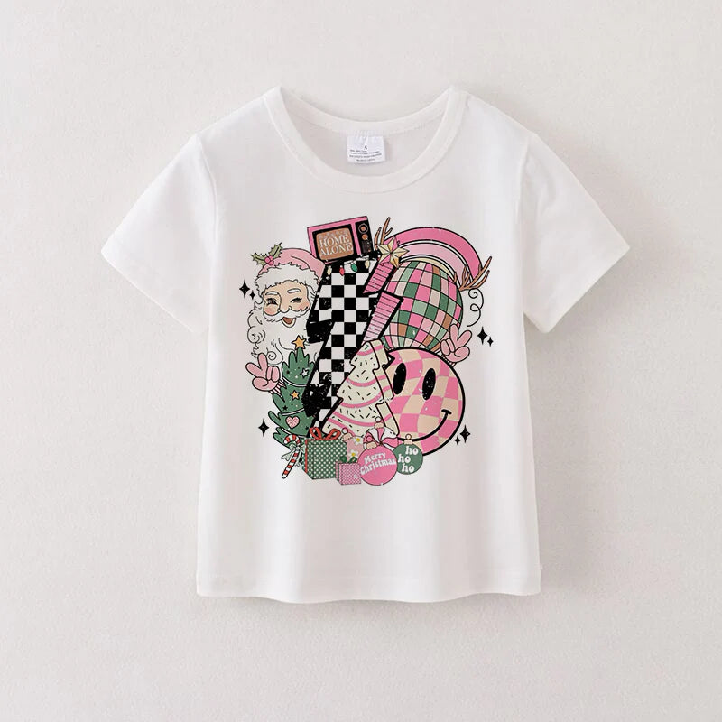 Retro Santa Christmas Tee | Preorder