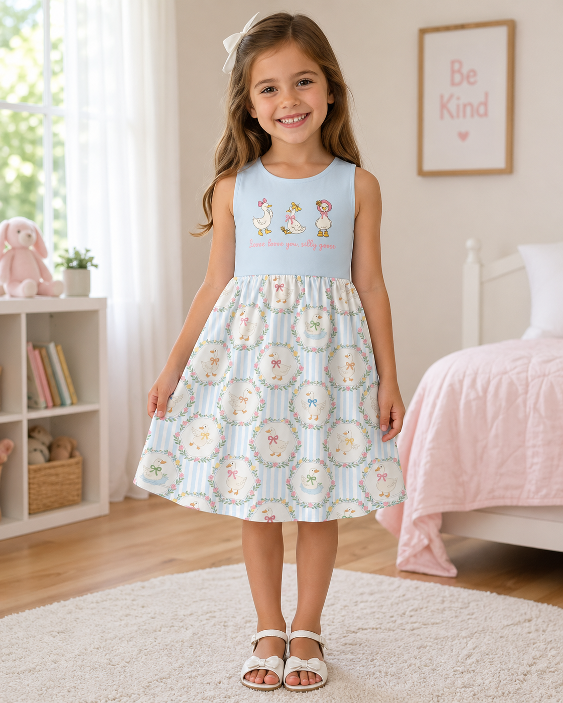 One Silly Goose Dress | Preorder