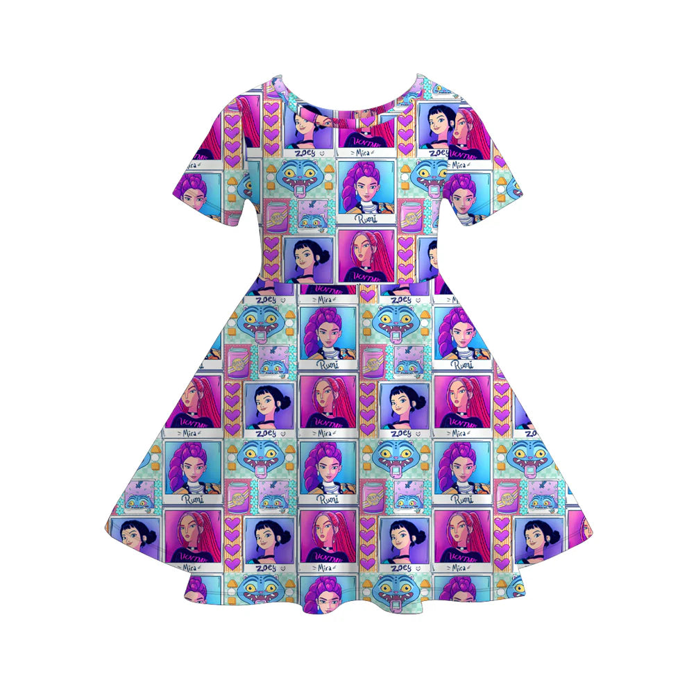 Movie Themed Twirl Dress | Preorder