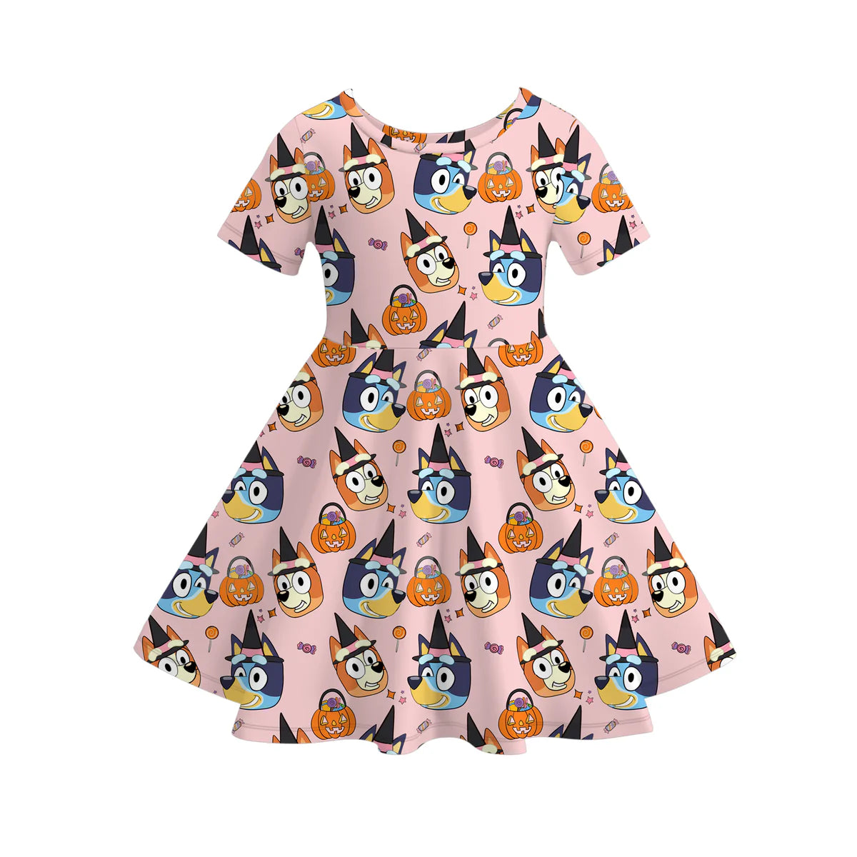 Halloween Themed Twirl Dress | Preorder