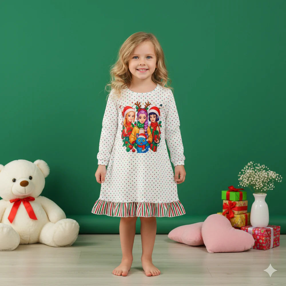 K-POP CHRISTMAS NIGHT DRESS | EXTRAS ON HAND
