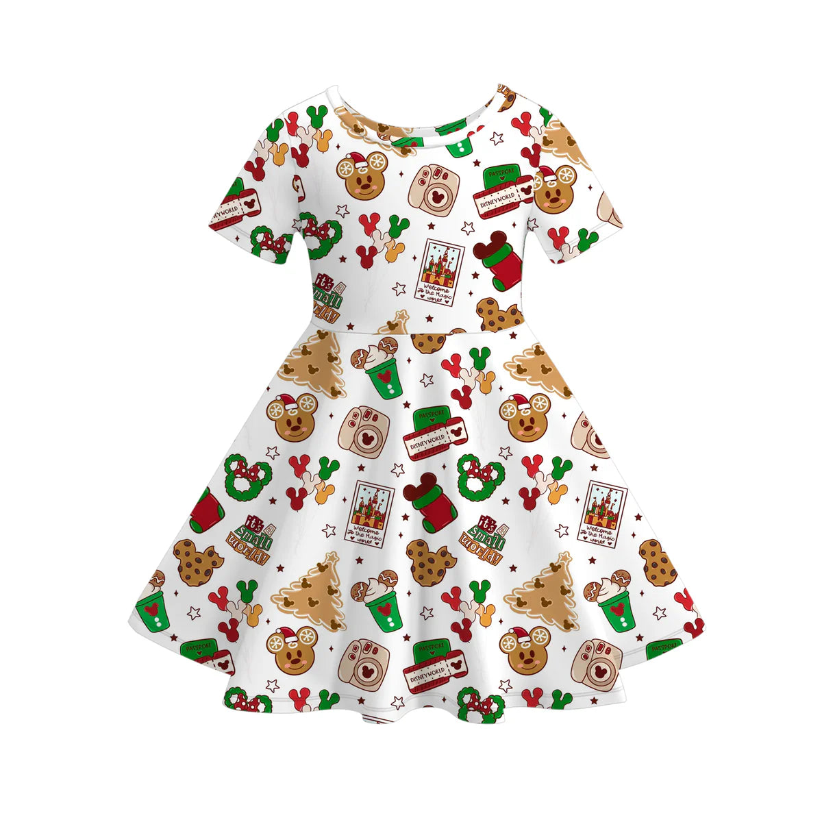 Disney Christmas Dress | #extras on hand