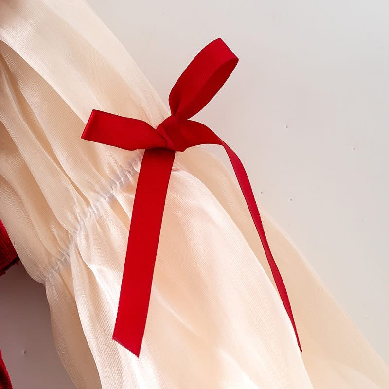 The Magic Applique Christmas Dress| Preorder