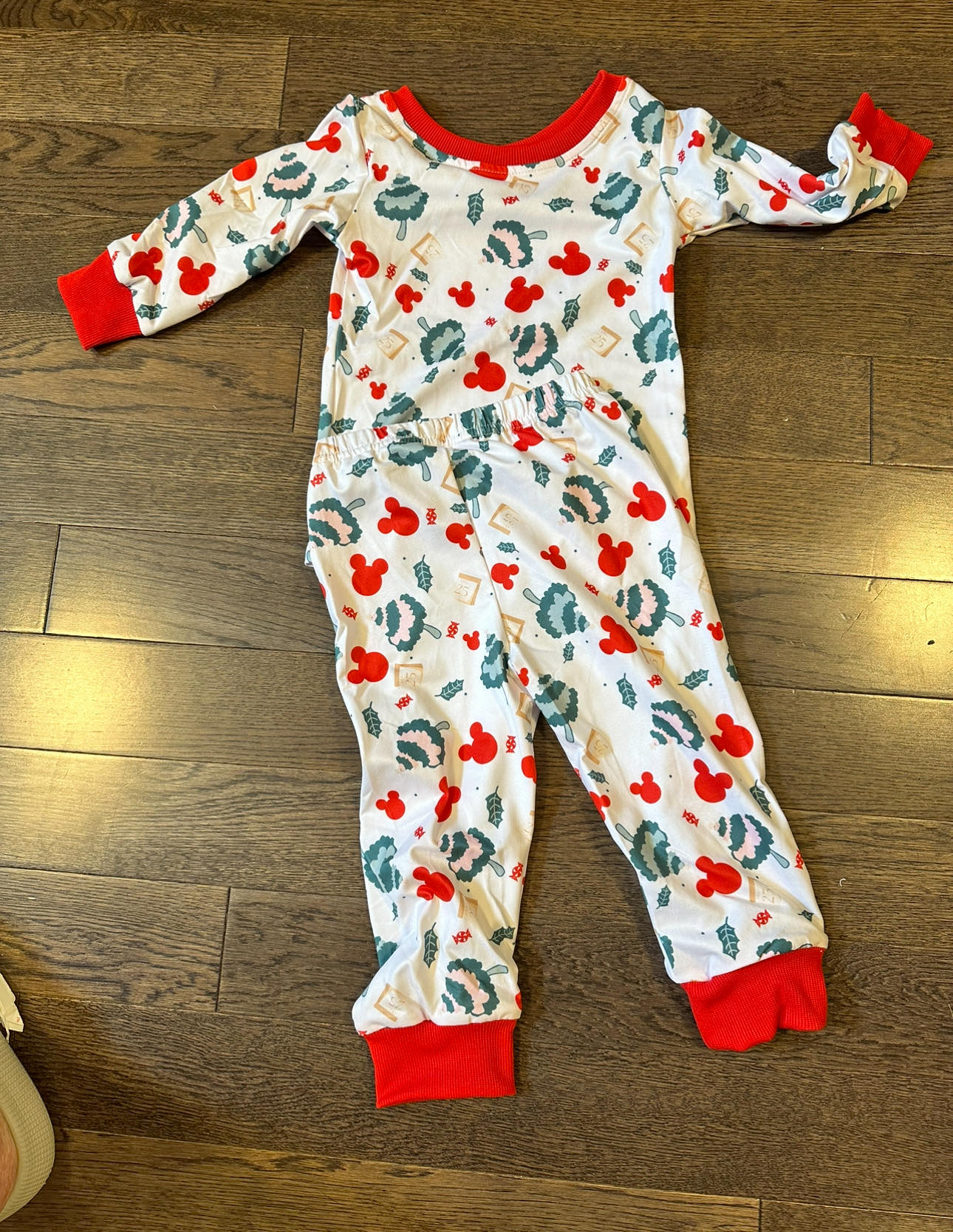 Christmas Mickey PJ's