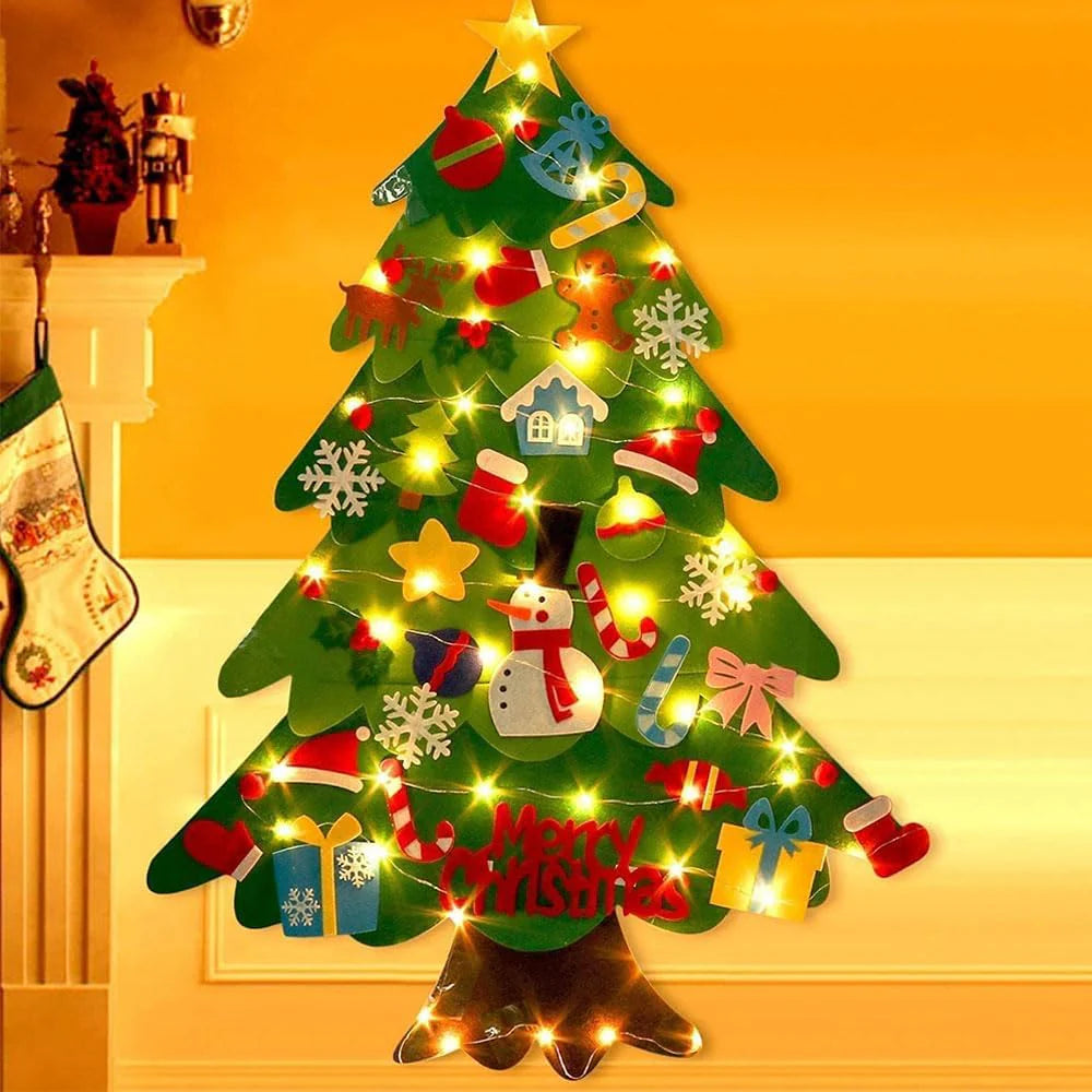 DYI  FELT LIGHT UP TREE | PRE ORDER