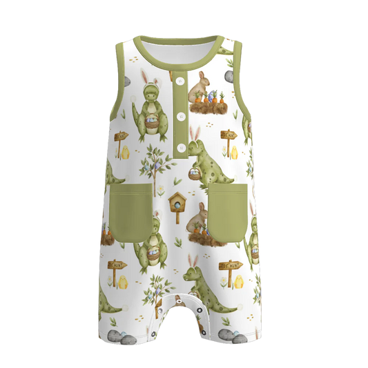 Spring Boy Romper  | Preorder