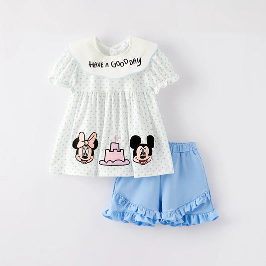 Applique Mouse Short Set | Preorder