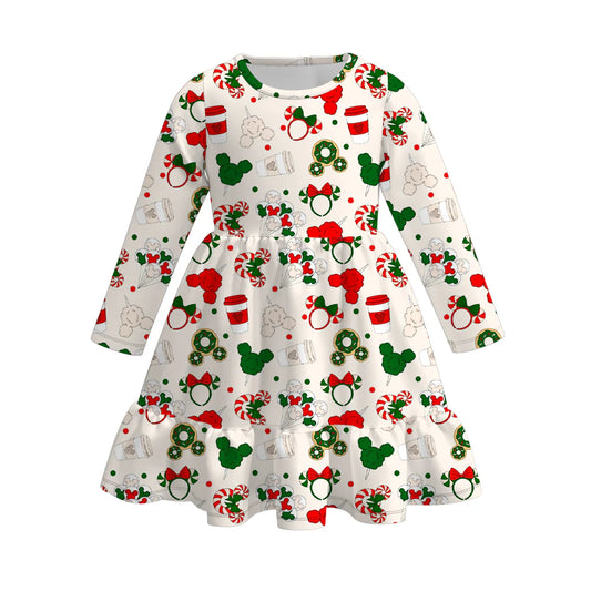 CHRISTMAS TWIRL DRESS | Preorder