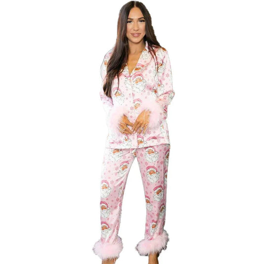 Adult Satin Christmas PJs| Pre-Order