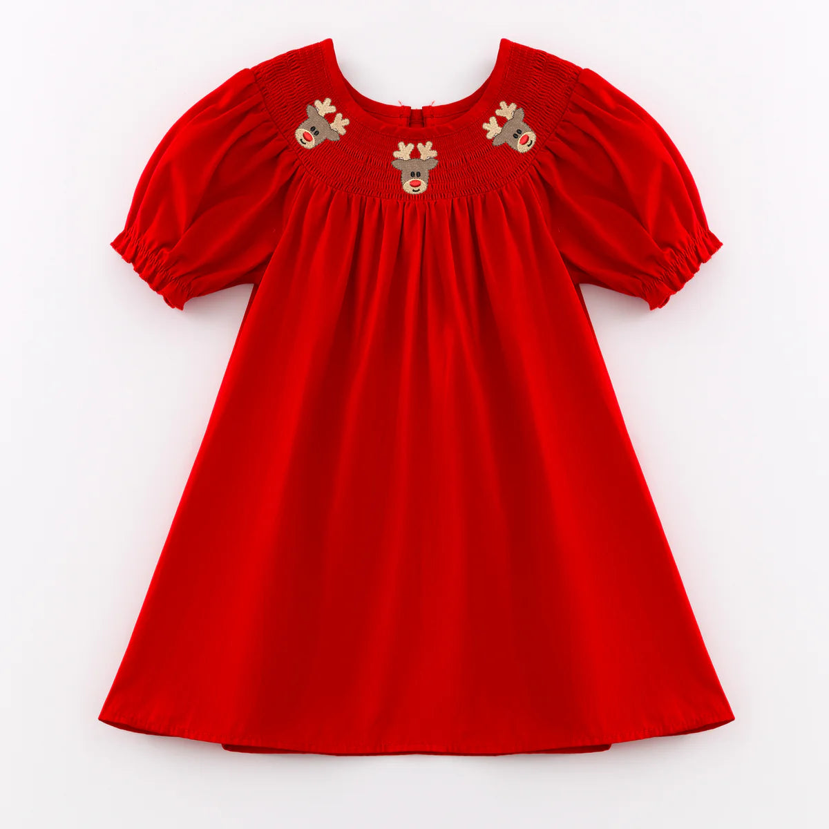 Smocked Christmas Dress | Preorder