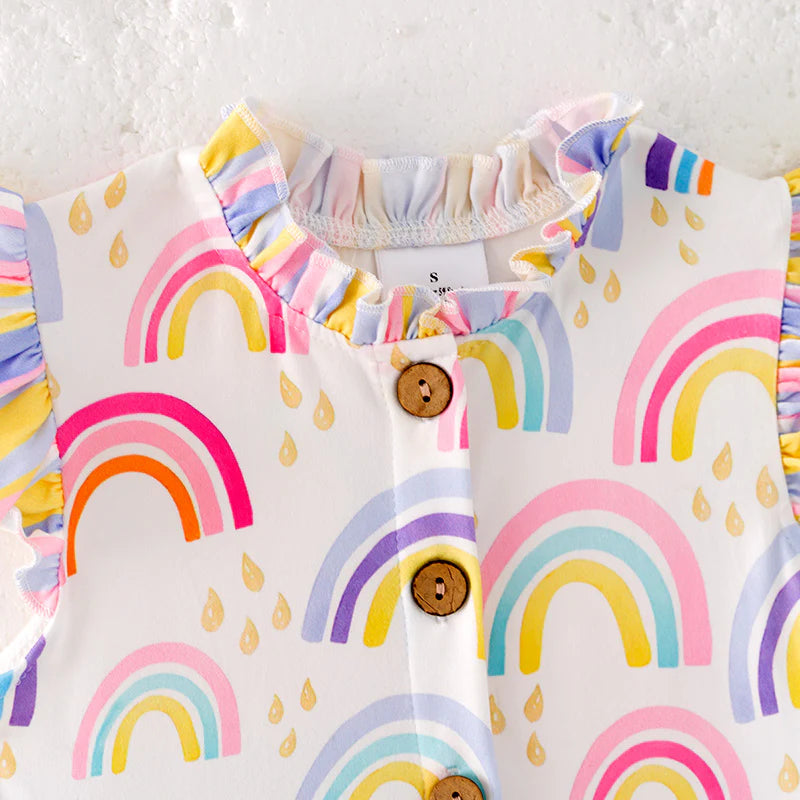 Raindrops & Rainbows | Stock