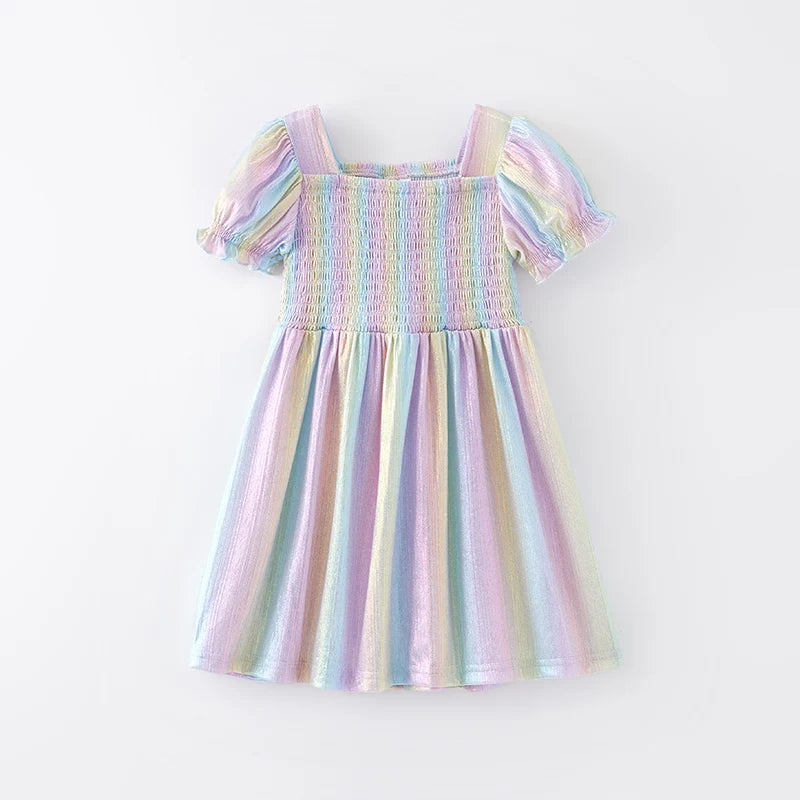 Rainbow Smock Dress | Preorder