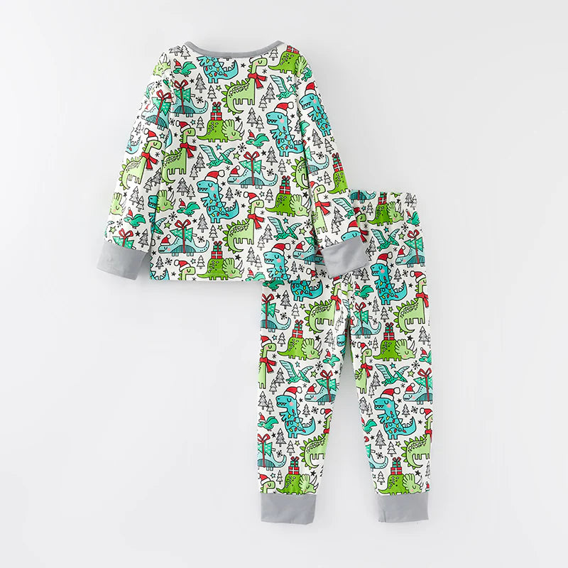 Dino Christmas Pjs | Pre Order