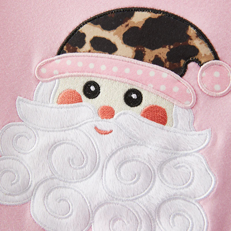Leopard Print Santa Tulle Dress | Preorder