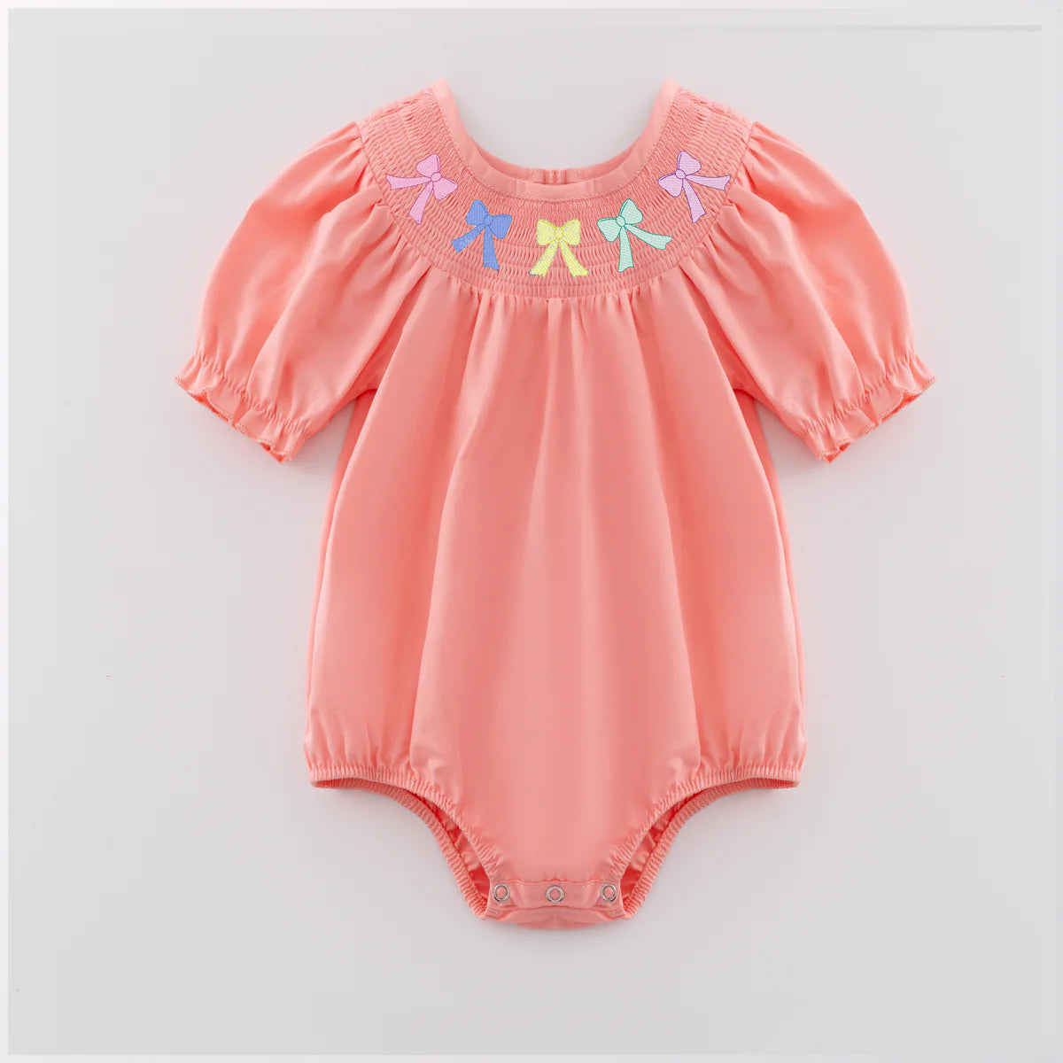 Embroidered Easter Smocked Dress and Romper  | Preorder